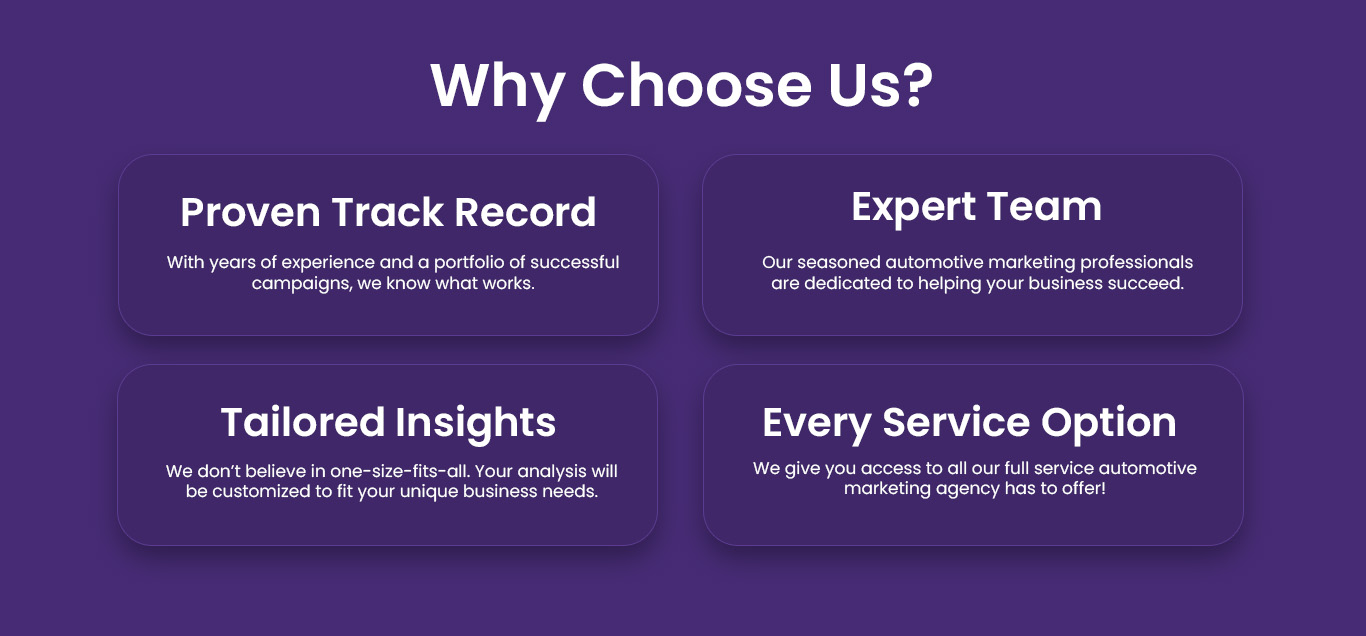 Why Choose The Auto Ad Agency